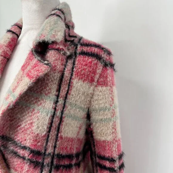 Anthropologie Maeve Aurelia Fuzzy Sweater Jacket Size S - Picture 6 of 15